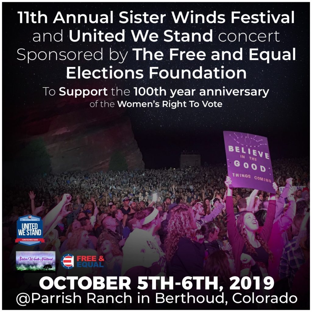 Featured image for “Free And Equal to Sponsor 11th Annual Sister Winds Festival”