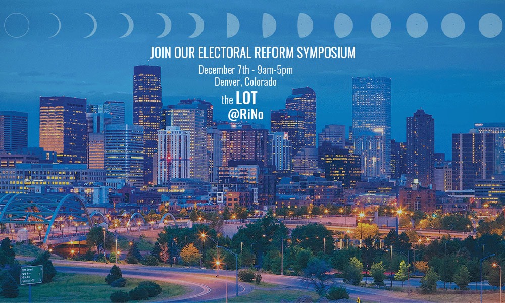 Featured image for “Annual Electoral Reform Symposium December 7 in Denver”
