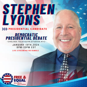 Stephen Lyons - Democratic Candidate